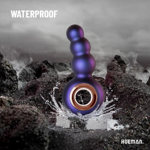 Hueman Outer Space model wibrujący, silikonowy zdalnie sterowany, czarny