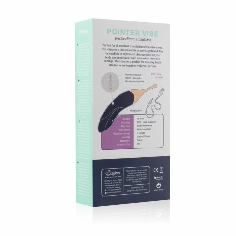 Satisfyer Pointer Vibe - precyzyjny masażer punktowy, USB, 4 tryby
