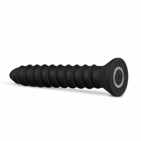 Screwed Plug Wibrujący Korek Analny Large z 10 Trybami - USB