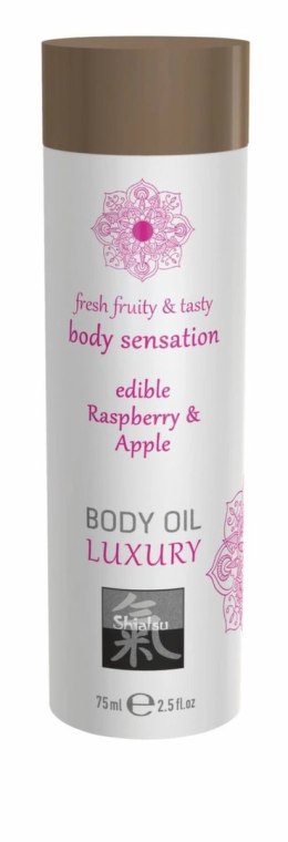 Shiatsu Luxury Body Oil Edible Malinowo-Jabłkowy 100 ml do masażu