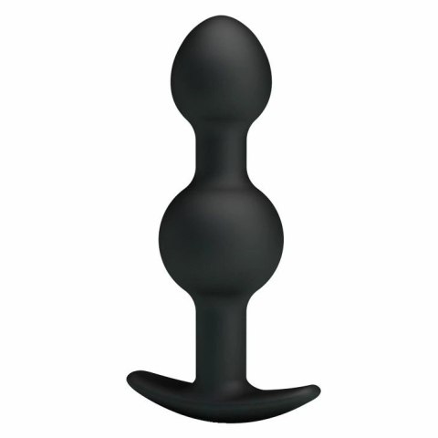 Svakom Weighted Double Plug anatomiczny z obciążeniem, czarny