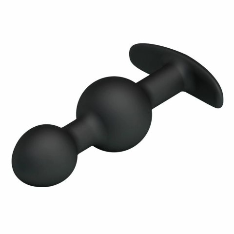 Svakom Weighted Double Plug anatomiczny z obciążeniem, czarny