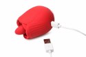 BLOOMGASM French Rose Licking & Vibrating System Czerwony 10 trybow XR Brands