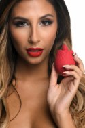 BLOOMGASM French Rose Licking & Vibrating System Czerwony 10 trybow XR Brands