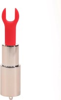 DIAMOND Lipstick Vibrator 4w1 - Model Iridescent, z wymiennymi końcowkami Loveline by Shots