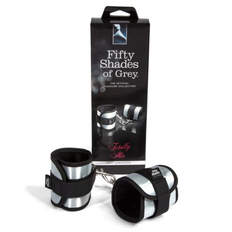 Fifty Shades of Grey Totally His - wyściełane kajdanki z szybkozłączkami Fifty Shades of Grey