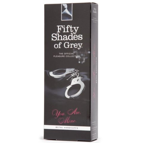 Fifty Shades of Grey You Are Mine kajdanki stalowe z zamkiem 26,7 cm Fifty Shades of Grey