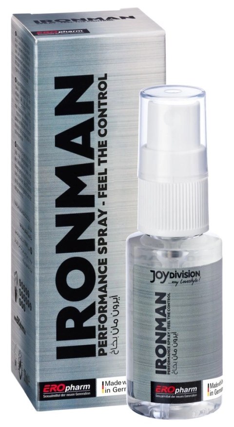 Ironman Spray 30ml - Wydłużony czas działania, aplikator rozpylający Joydivision Präparate
