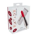 Loveline Angel Lipstick - wielofunkcyjny masażer z 4 końcowkami, rożowy Loveline by Shots