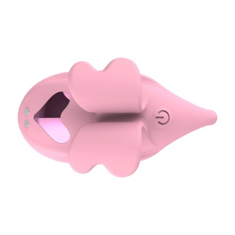Loveline Dual Finger Vibrator Pink - Kompaktowy model wodoodporny Loveline by Shots