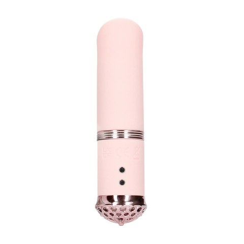 Loveline Luxe Mini Vibe F1 - Kompaktowy model do precyzyjnej stymulacji, rożowy Loveline by Shots