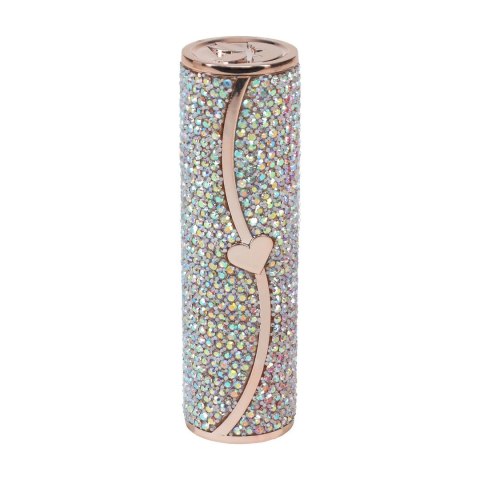 Loveline Sparkle Lipstick Vibrator Iridescent - Stylowy model z 4 nakładkami Loveline by Shots