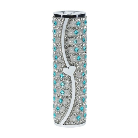 Loveline Tiffany Model Blue - Kompaktowy masażer z 4 nakładkami Loveline by Shots