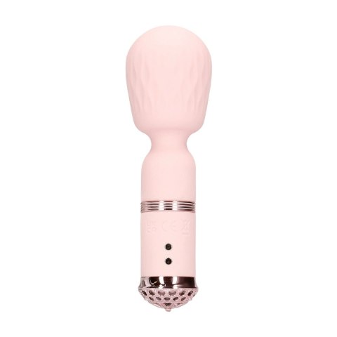 Loveline Velour Mini-Wand Rożowy - 10 Trybow, Wodoodporny, USB Loveline by Shots