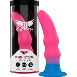 MYTHOLOGY KUNO UTOPIA S - Model anatomiczny z wytrzymałej silikonu, kolor neonowy, 13 cm MYTHOLOGY FANTASY