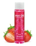 NUEI Hot Oil Strawberry - Olejek do masażu rozgrzewający 100 ml truskawkowy NUEI