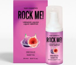 Nuei Rock Me! Żel aktywujący Sweet Fig 20 ml - efekt wibrujący, wegański Nuei