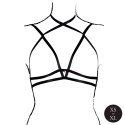 Obsessive Open Cup Triangle Bra Black z Regulacją, Rozmiar Uniwersalny Le Désir by Shots