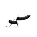 XR Brands Vibrating Double System Harness silikonowy, 10 trybow, czarny XR Brands