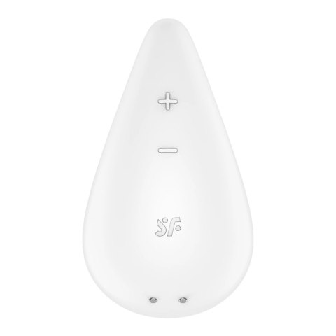 Satisfyer Dew Drop - Intymne urządzenie lay-on, 2 silniki, silikon Satisfyer
