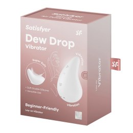 Satisfyer Dew Drop - Intymne urządzenie lay-on, 2 silniki, silikon Satisfyer
