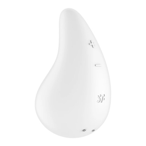Satisfyer Dew Drop - Intymne urządzenie lay-on, 2 silniki, silikon Satisfyer