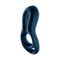 Satisfyer Epic - Pierścień wibrujący silikonowy, czarny, z silnym silnikiem Satisfyer