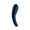 Satisfyer Epic - Pierścień wibrujący silikonowy, czarny, z silnym silnikiem Satisfyer