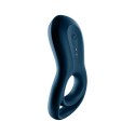 Satisfyer Epic - Pierścień wibrujący silikonowy, czarny, z silnym silnikiem Satisfyer