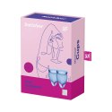 Satisfyer Feel Confident Zestaw Kubeczkow Menstruacyjnych 15ml/20ml Silikon Satisfyer