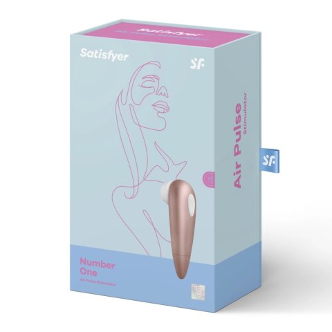 Satisfyer Number One Masażer Powietrzny 11 Trybow Wodoodporny Satisfyer