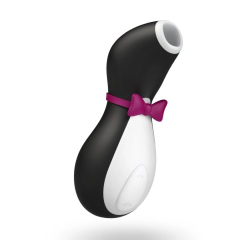 Satisfyer Penguin masażer powietrzny Air Pulse, silikon, USB, czarny Satisfyer