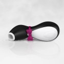 Satisfyer Penguin masażer powietrzny Air Pulse, silikon, USB, czarny Satisfyer