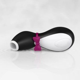 Satisfyer Penguin masażer powietrzny Air Pulse, silikon, USB, czarny Satisfyer
