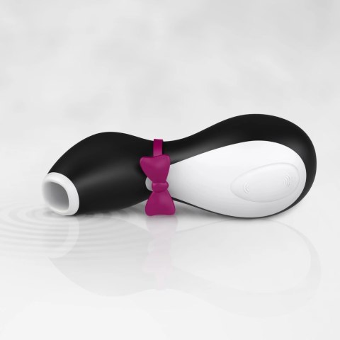 Satisfyer Penguin masażer powietrzny Air Pulse, silikon, USB, czarny Satisfyer