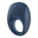 Satisfyer Strong One Ring - wibrujący pierścień silikonowy z aplikacją Satisfyer