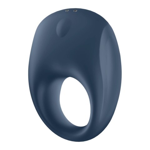 Satisfyer Strong One Ring - wibrujący pierścień silikonowy z aplikacją Satisfyer