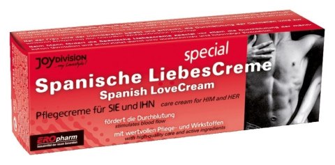 Spanish Lovecream krem pielęgnacyjny 40ml do masażu intymnego Joydivision Präparate
