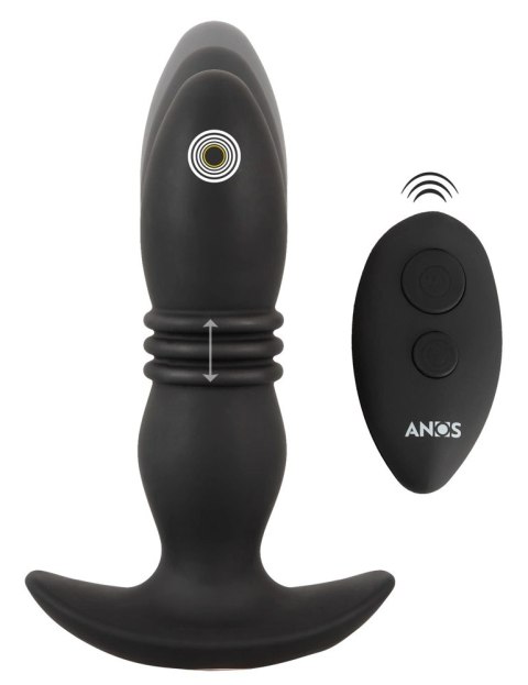 ANOS RC Thrusting Plug czarny silikon, funkcja pchania, pilot, 15,9 cm ANOS