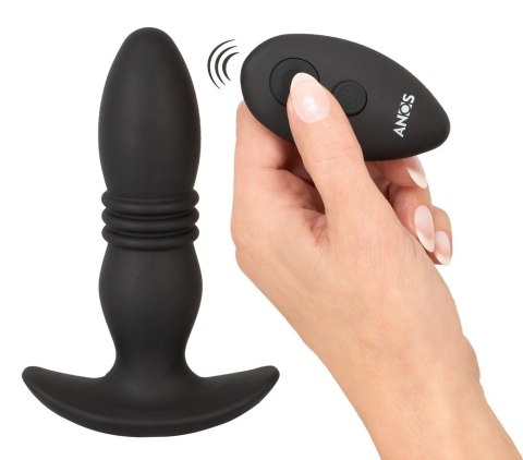 ANOS RC Thrusting Plug czarny silikon, funkcja pchania, pilot, 15,9 cm ANOS