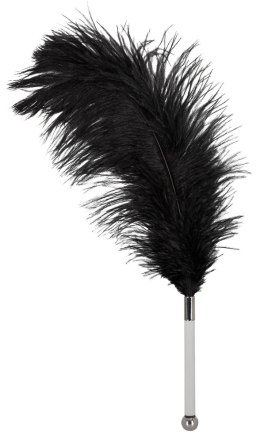 Bad Kitty Piorko Czarny Model Strusie 13 cm Pleksiglasowy Uchwyt Bad Kitty