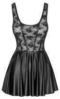 Cottelli Collection Sukienka koronkowa L, czarna, elastyczna mini Cottelli
