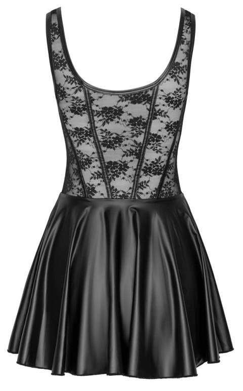 Cottelli Collection Sukienka koronkowa L, czarna, elastyczna mini Cottelli
