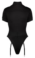 Cottelli Costumes Body Policyjne z Paskami Do Pończoch M Czarny Cottelli