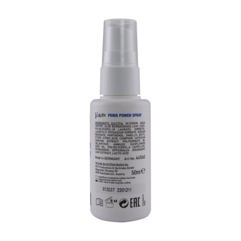 HOT V-Activ Men Power Spray dla mężczyzn z ekstraktem z miłorzębu 50 ml HOT