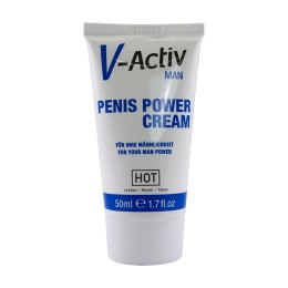 HOT V-Activ Power Cream 50ml - krem pielęgnacyjny dla mężczyzn HOT