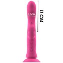 Intense Julio Krolik Silikonowy Rożowy - Podwojna Stymulacja, 24 cm INTENSE