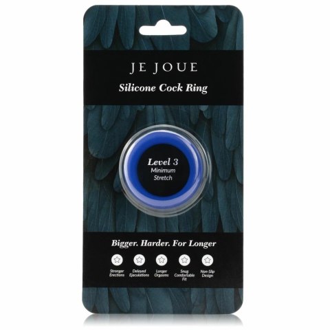 Je Joue Silicone C-Ring Minimum Stretch Blue - silikonowy pierścień, rozmiar S Je Joue