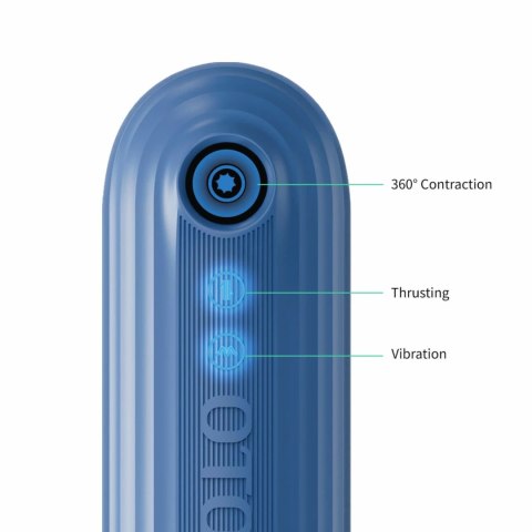 OTOUCH Submarine Blue - Wodoodporna maszyna intymna z funkcją wibracji OTOUCH