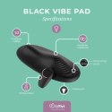 Vibe Pad Black - Poduszka wibracyjna z pilotem, 2 silniki, 10 trybow Easytoys